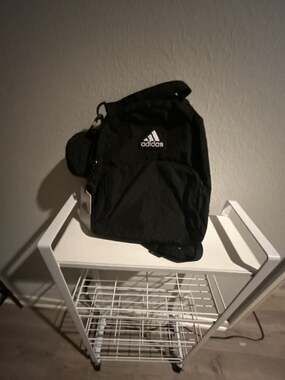 adidas Must-Have Mini Backpack with Removable Zip Pouch Black